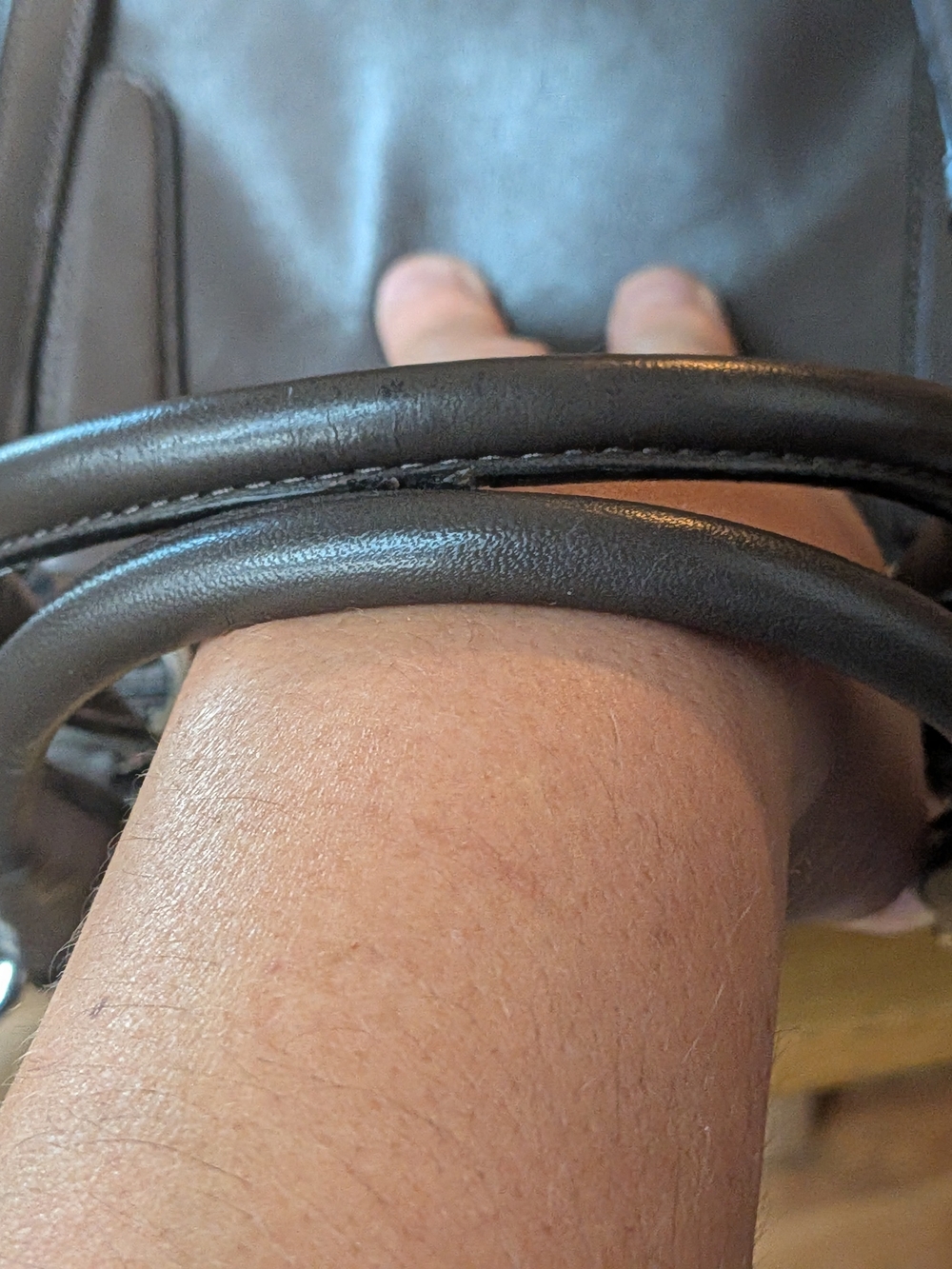 Coach Dark Brown Leather Satchel with Top Handles - Picture 4 of 15